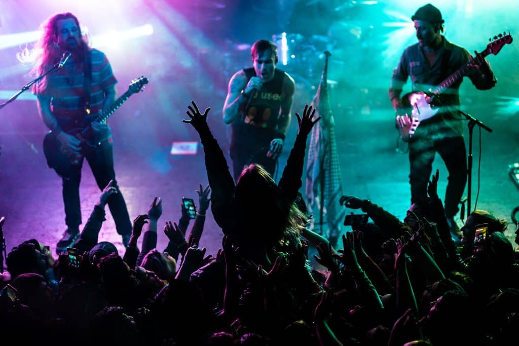 The Used,Crowd At Mohawk,Clean Vocals,Dirty Screams,