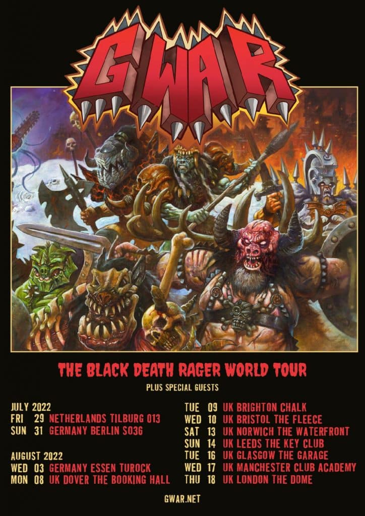 Gwar,Shudder,Pit,Brokie,Uk,Brockie ,