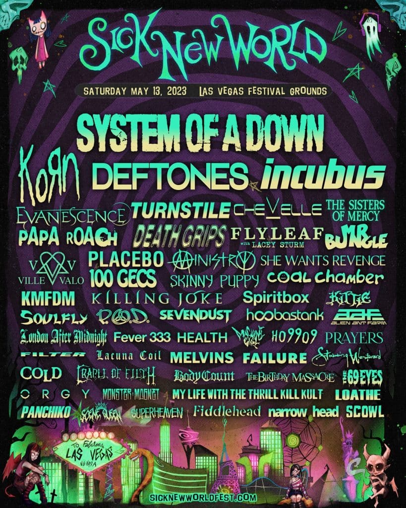 Festival,Sick New World,Vegas,