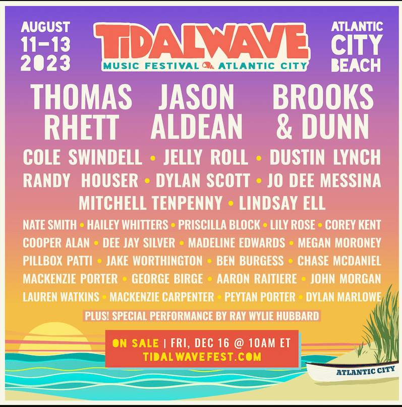 Tidalwave, Music, Festival, Country Music Festival,