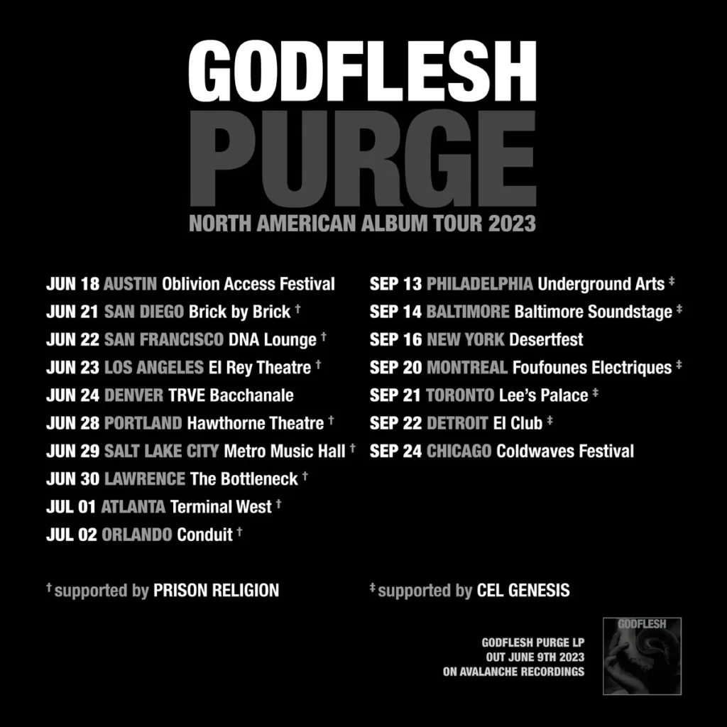 Godflesh Tour 2023 Noise From The Pit