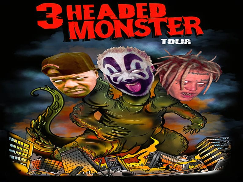 3-Headed Monster Tour, Violent J, Esham, Ouija Macc, underground hip-hop,