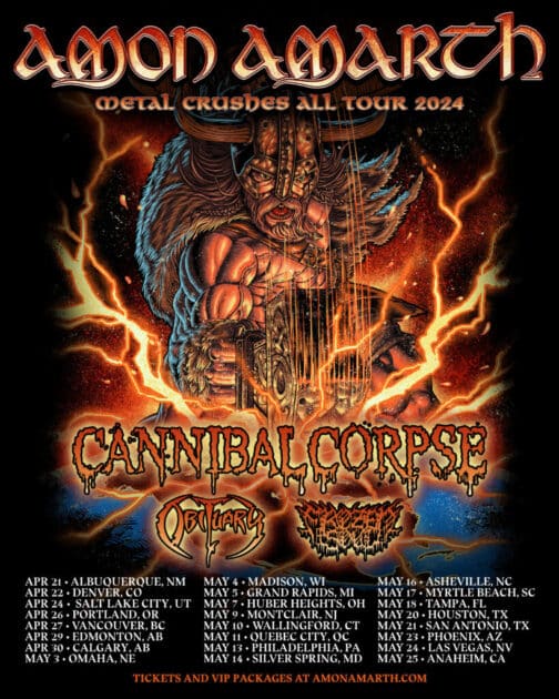 Metal Crushes All Tour - Cannibal Corpse